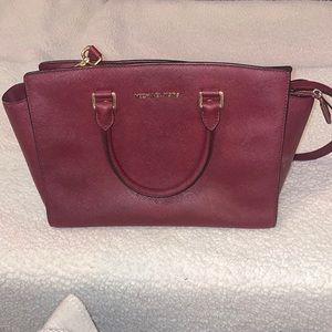 Michael Kors Saffiano Leather Convertible Tote